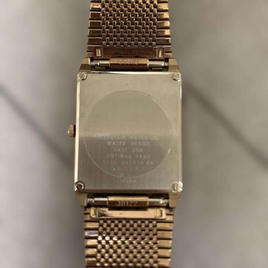Used Working CITIZEN EXCEED Quartz Watch 0330-H05020