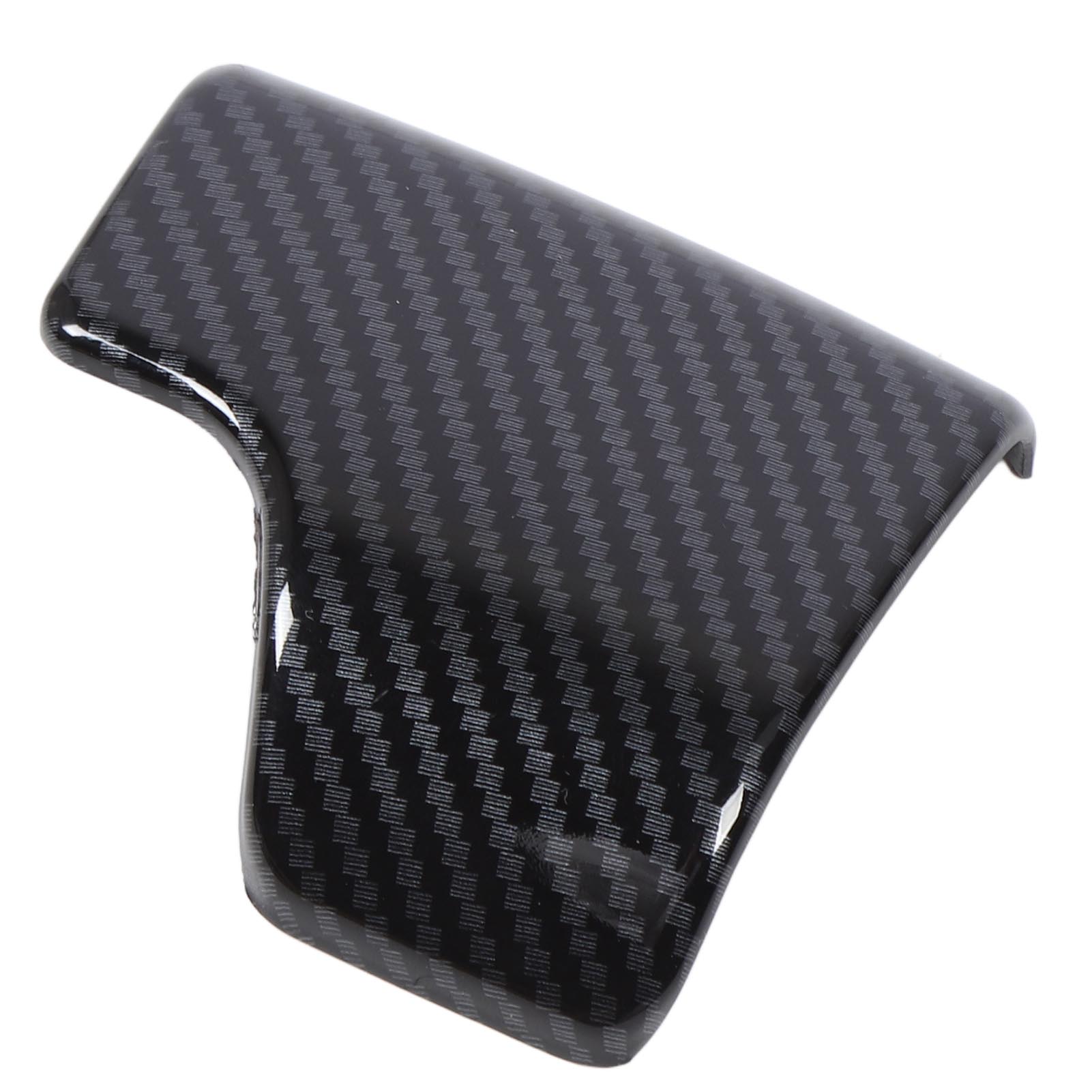 

Gear Shift Knob Cover Carbon Fiber Color Anti Scratch Easy Install Replacement for DMax 2023 to