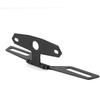 License Plate Bracket, Motorcycle Tail Eliminator Folding License Plate Holder Bracket ATV Rear Bracket Mount License Plate Tail Light Holder
