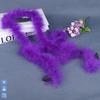About 2 Meters Long-Haired Turkey Feather Clothing Pet Supplies Car Ornaments Flower Lights Christmas Supplies Diy Decoration