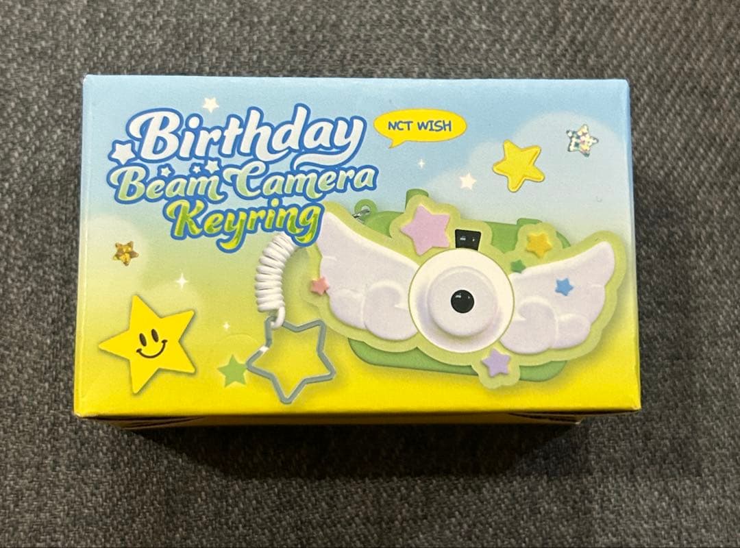 

[USED] MEGA COFFEE × NCT WISH Collaboration MD Beam Camera Key Ring