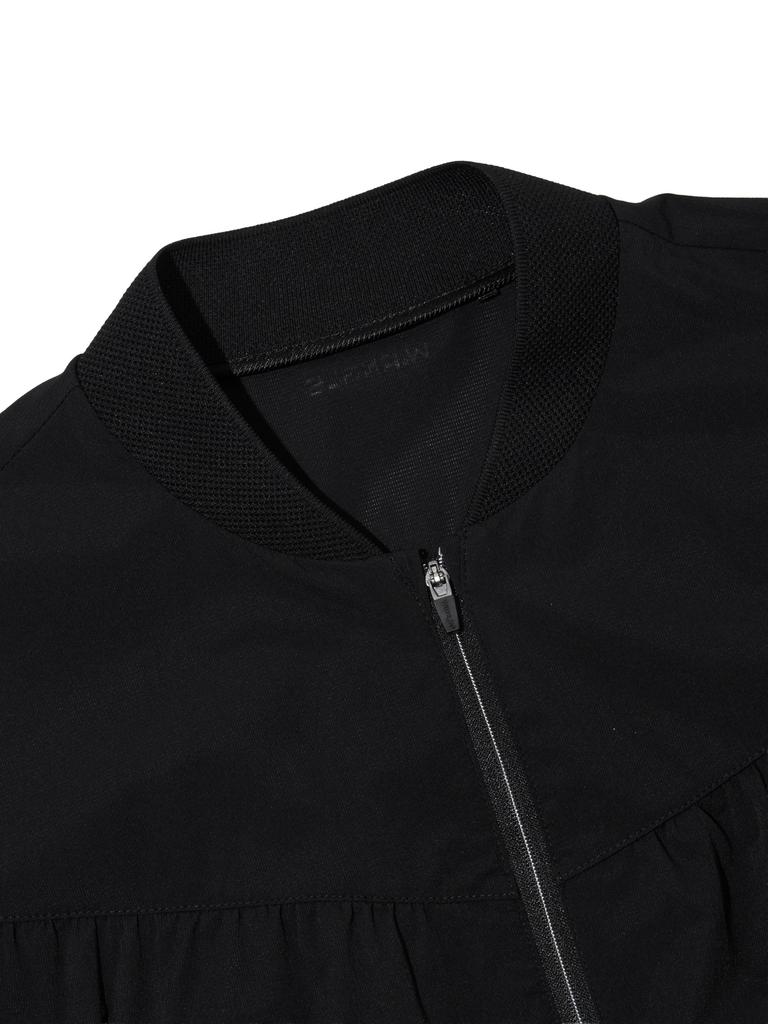Wideangle To Circulator Air Hole Loose Fit Jacket L_Black
