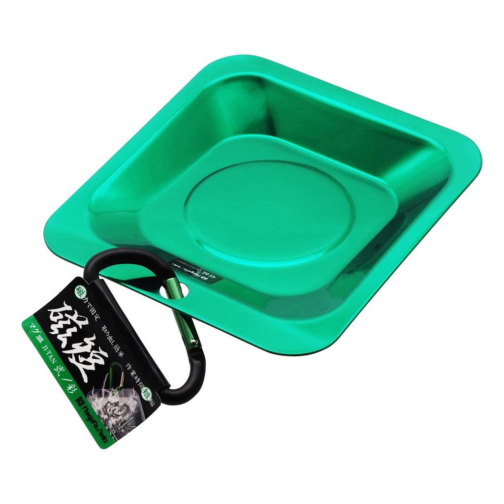 SK Mug Plate Magnetic Short 2 Mini Aya Green W80×H80×D17mm MGT2-130(G)