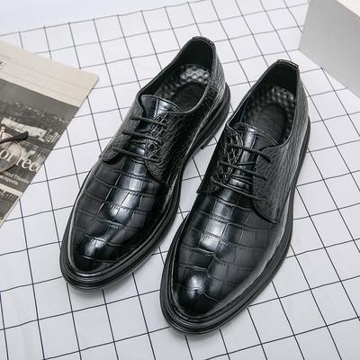 Luxury Brand Men's Genuine Leather Shoes Lace Up Men's Business Dress Shoes Banquet Men's Wedding Shoes Men's Casual Shoes