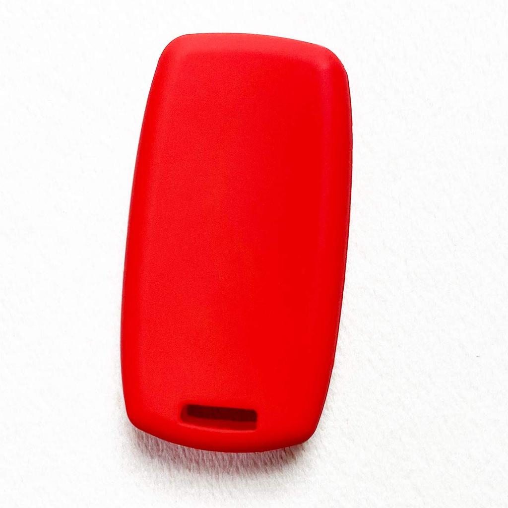 IKT Smart Key Silicone Cover for Suzuki Cars, Red/Wagon R/Wagon R Stingray/Swift/MR Wagon, Etc.,