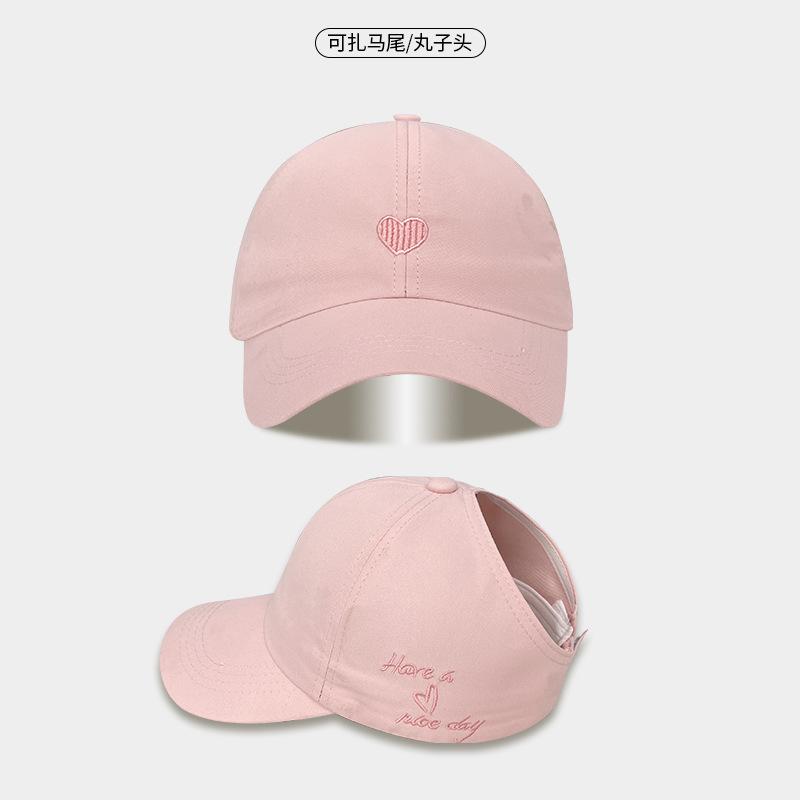 Hat Women'S Summer Outdoor Sports Breathable Shade Empty Top Cap Golf Horsetail Baseball Cap