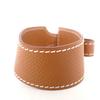 [Pre-owned] HERMES/Hermes Leather Brown Bracelet/j54-1