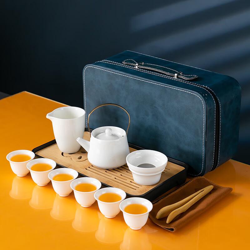 LISM Portable Ceramic Travel Tea Set