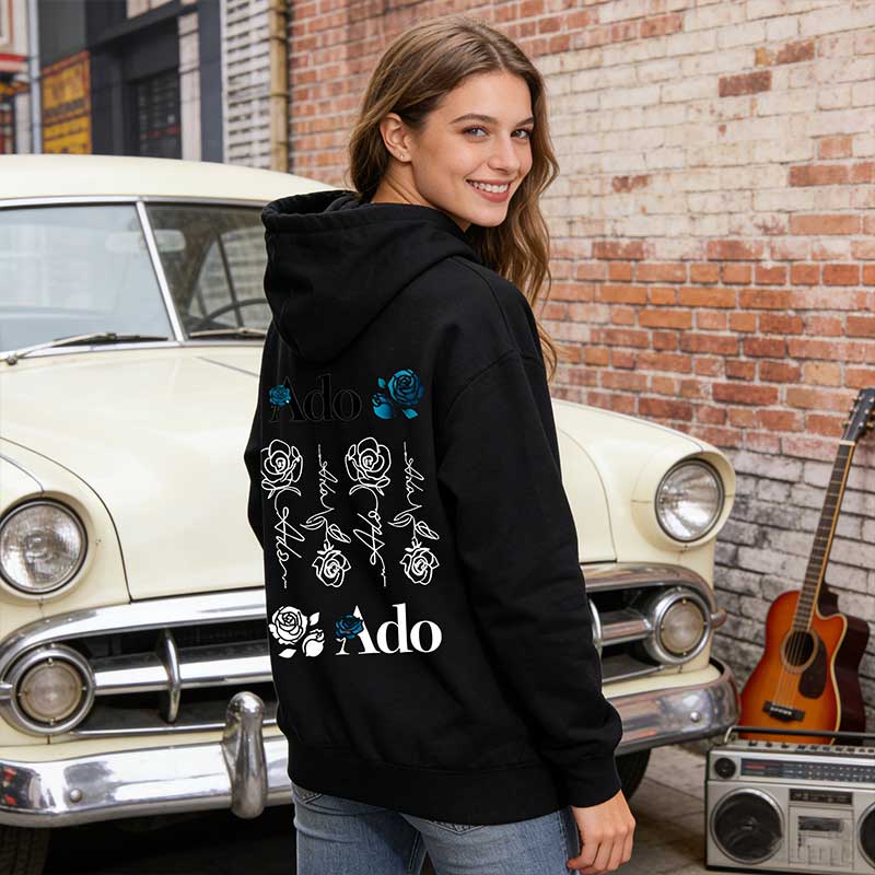 Ado World Tour Hibana Hoodie Men Women Fashion Japanese Style Pullover Jacket Unisex Casual Unisex Harajuku Sweatshirt