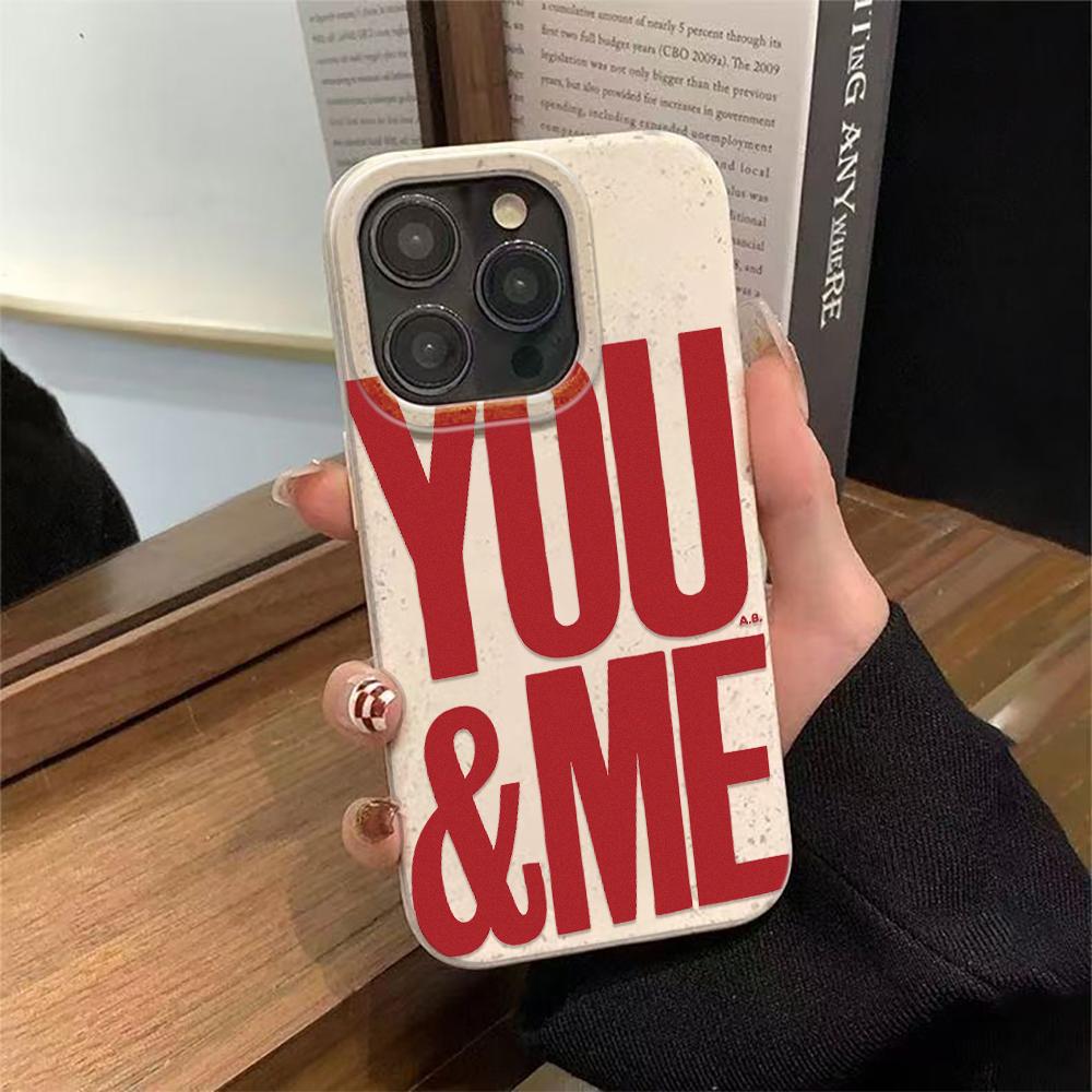 You And Me Phone Case Suitable For IPhone 17 Pro Max Air 16 15 Plus 14 13 12 11 Case Cover Funda For IPhone 16 15 14 Plus Case