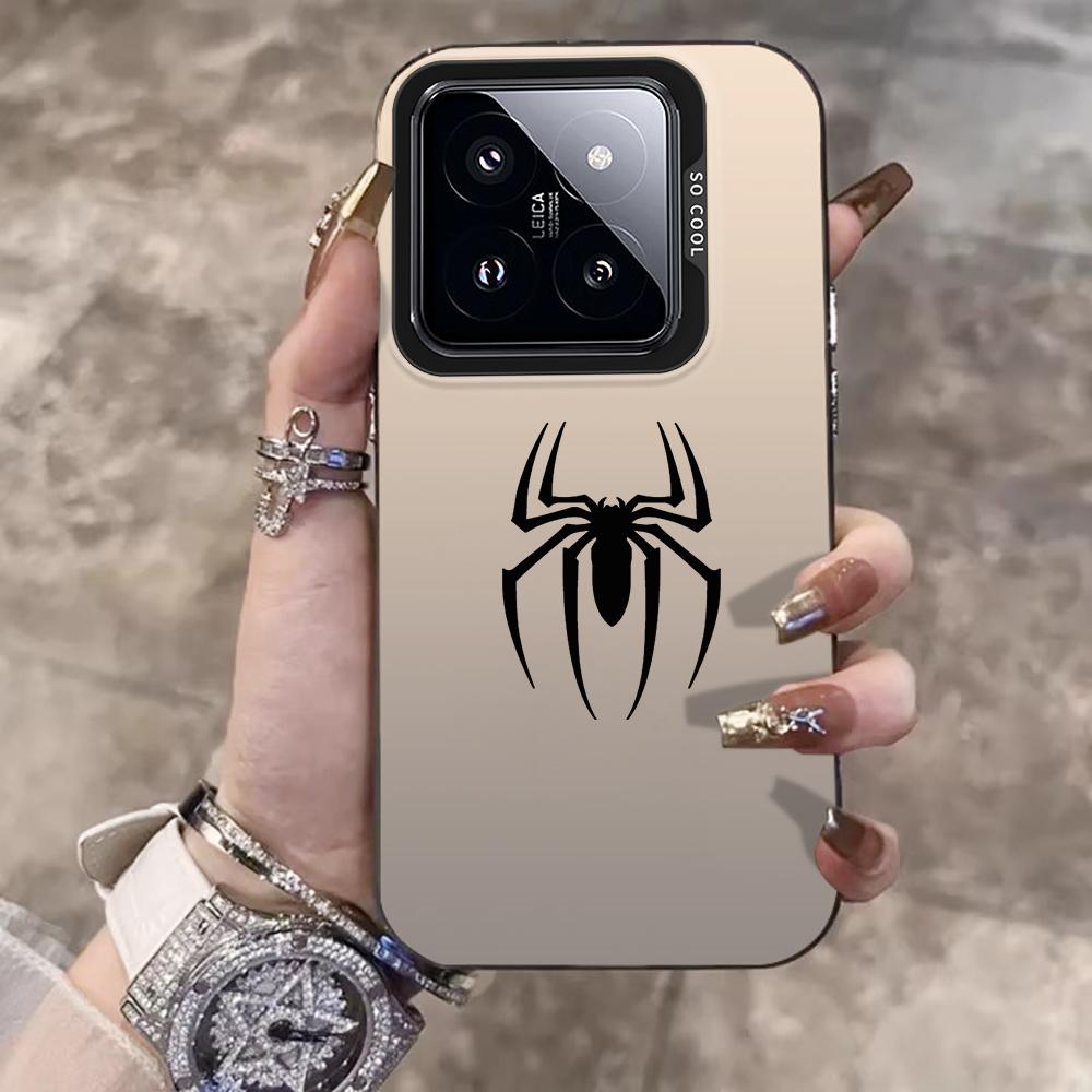 Bat Spider Cartoon Cool Phone Case For Xiaomi Redmi 15C Note 14 13 Note 12 Note 11 10 Pro+ 5G 14C 13C 12 IMD Shockproof Cover
