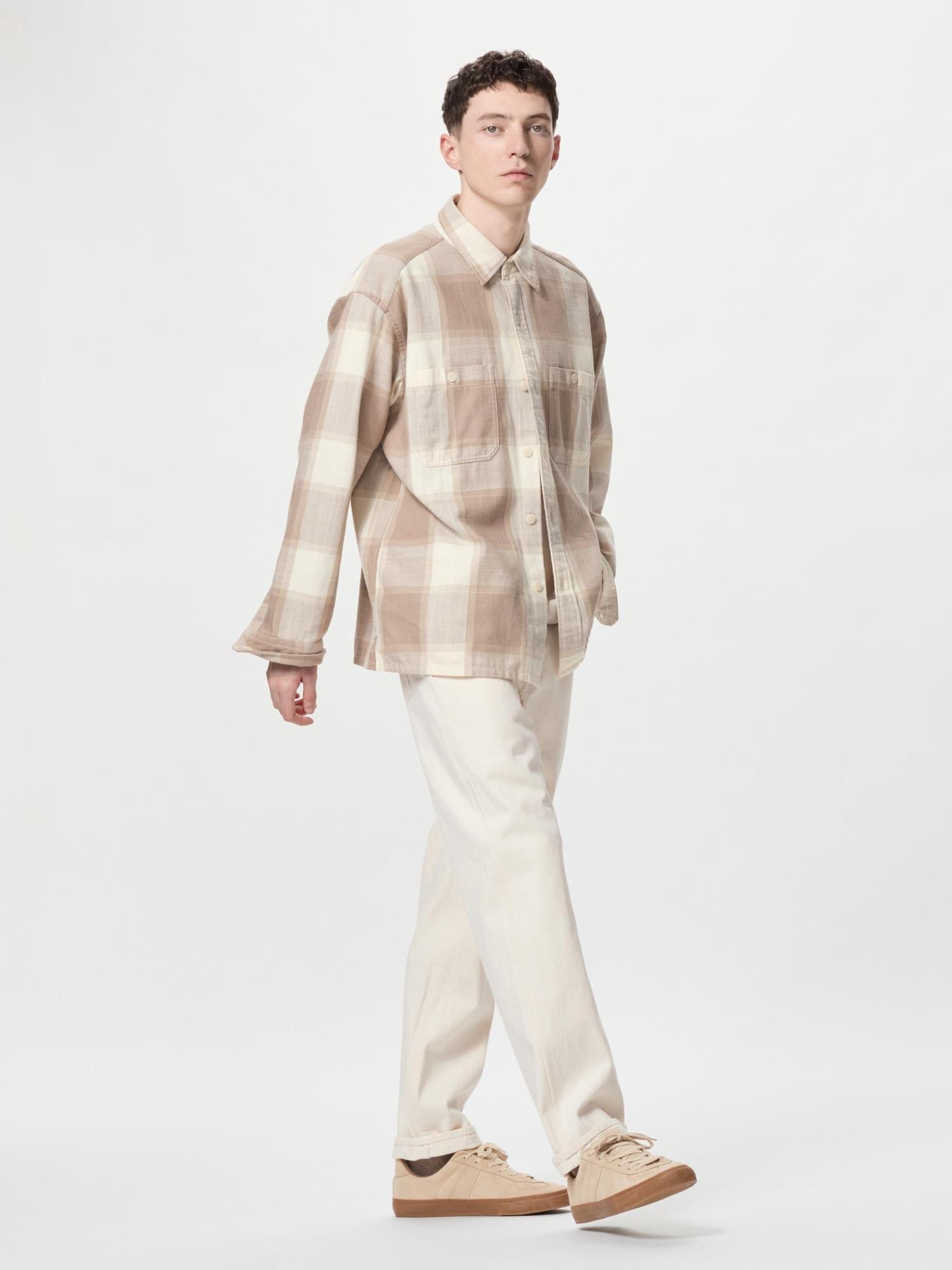 

Джинсы Uniqlo Regular Fit Selvedge 01 OFF WHITE/MEN 42