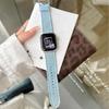 Compatible Denim Leather Band for Apple Watch Series S11, S10, iWatch 9876SE, Huawei FIT4, Xiaomi 9 Pro