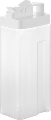 Yamazaki Tower Water W X D X Dishwasher Can Be Placed Horizontally or Fits In Door Drink Server 2.2L Bottle, White, 12.5cm 8.5cm 31.1cm H, Safe,