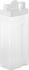 Yamazaki 10029 Water X X Dishwasher Horizontal or Fits In Door Drink Server Bottle, 2.2L, White, W12.5 D8.5 H31.1cm, Tower, Safe, Vertical, Pocket,