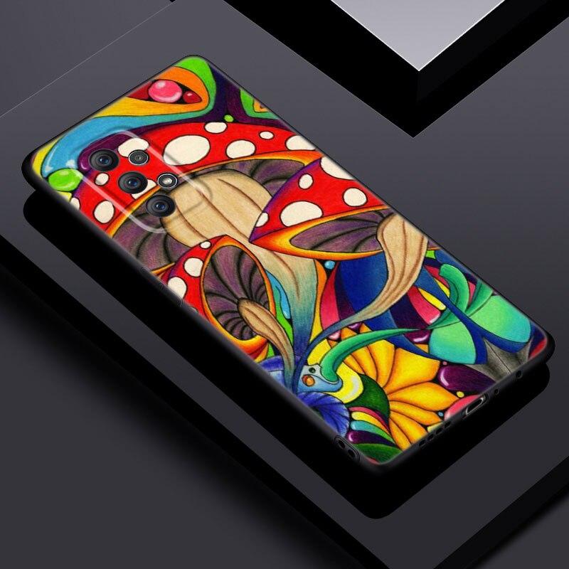Colourful Psychedelic Trippy Art Case For Samsung A21 A30 A50 A52 S A13 A22 A32 A33 A53 A73 5G A11 A12 A31 A51 A70 A71 A72