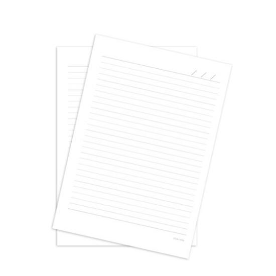 [Fabricat în Coreea] Caiete 3D moi cu 4 tipuri de indexare, set de 4