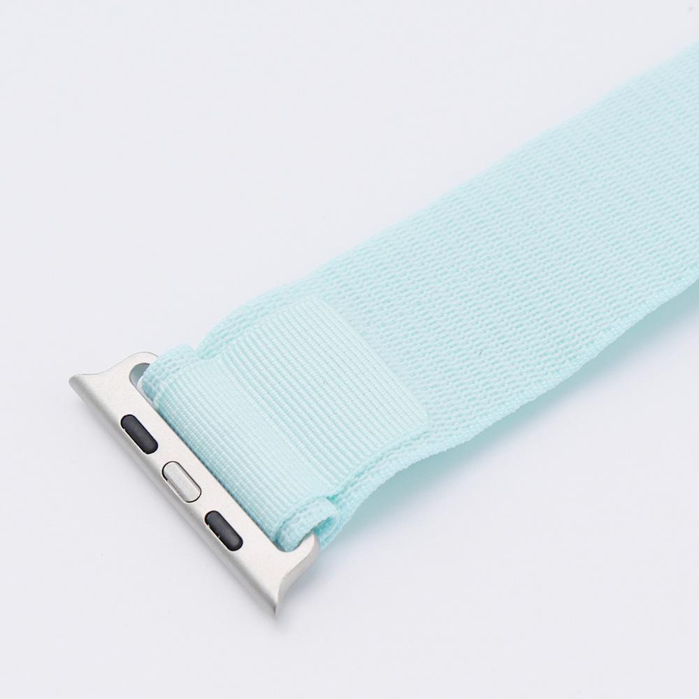 Nylon Strap for Apple Watch 1/2/3/4/5/6/7/8/9/10/11/SE Ultra 1/2/3 42/44/45/46/49mm, Blue