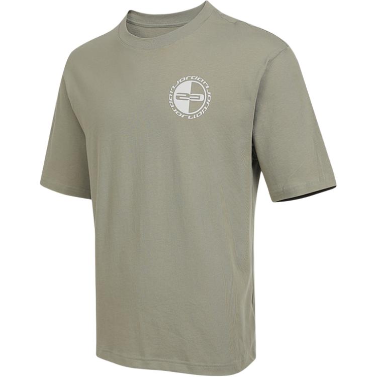 Jordan 23 Asmj Brk Jd Crew Logo Letter Round Neck Short Sleeve T-Shirt Men T-Shirts HQ8945238