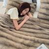 Imitation Rabbit Fur Plush Blanket Double Sided Thick Office Nap Blanket  Cover The Bed A Sofa Blanket, Creating An Atmosphere with Printed Blankets