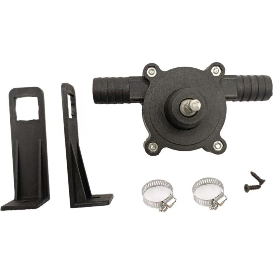 For Portable Home Garden Outdoor Tool Electric Drill Pump Diesel Oil Fluid Water Pump Hand Self-priming Liquid Transfer Pumps