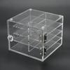 8 Layers False Eyelash Extension Carrying Box Acrylic Storage Box Makeup Cosmetic Case