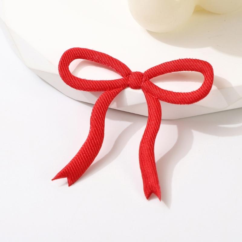 Polyester Craft Bows For DIY Hair Accessories Clothing Decors Material Easy To Attach Without Tools