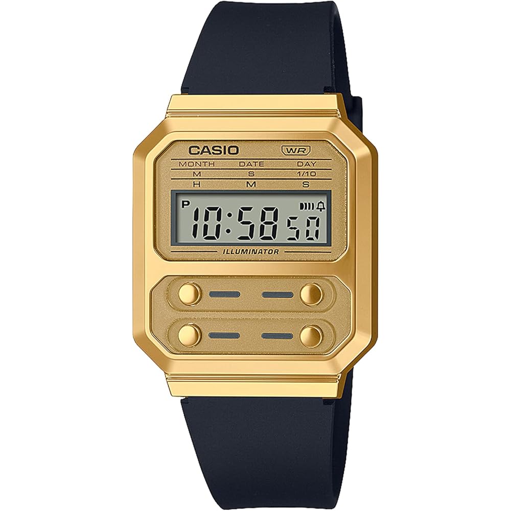 Casio A100WEFG-9AJF Унисекс Стандартные часы Черные