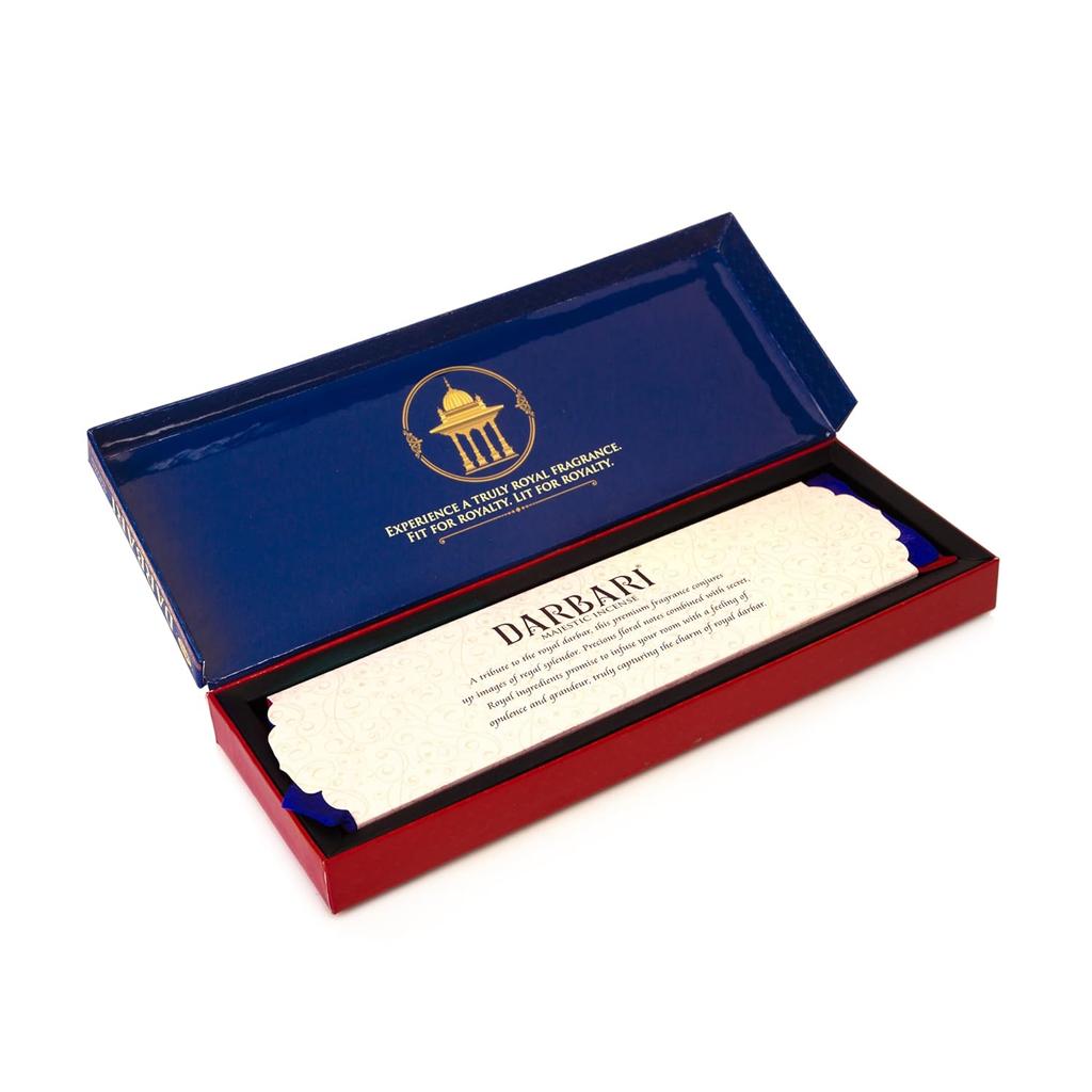 Cycle Pure Darbari 2 Fragrances Per Pack | 24 Incense Sticks Floral Sandal Natural Fragrance for Special Occasions