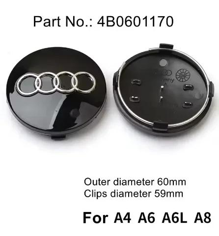 for 2pvcz A6L A7 A8 A3 A4 A5 A6 S3 S4 Q3 Q5 Q5L Q7 RS3 RS4 RS5 RS6 TT 4pcs 60/61/68/69/77MM/135MM Car Wheel Center Hup Cap Cover pvcz2