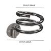 Hair Dryer Holder Blow Rack Wall Mount Bracket Stand for Barbershop Salon Shower Room