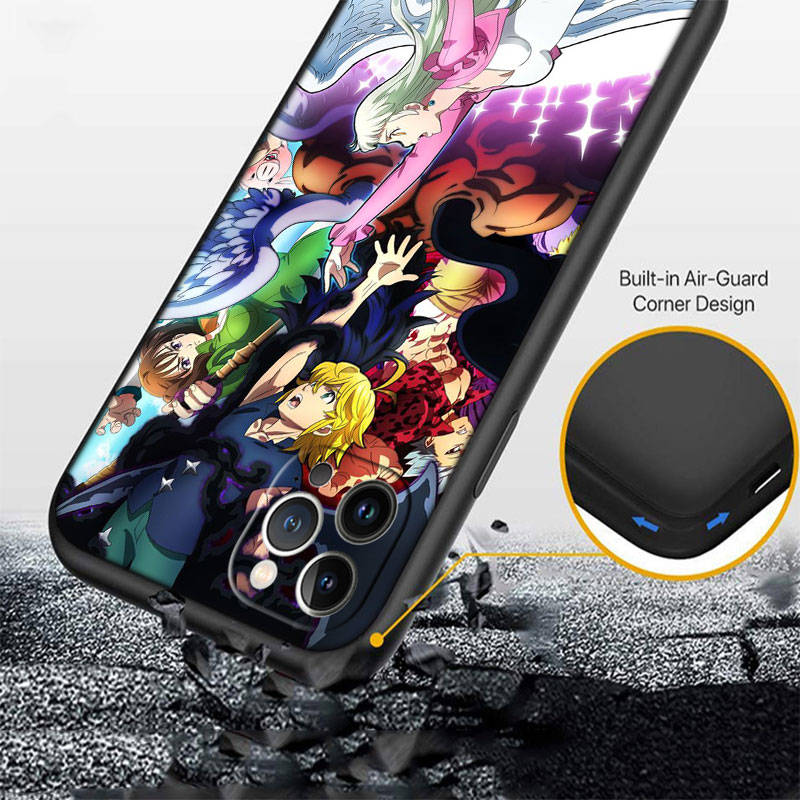 IR24 Sedm smrtelných hříchů Kryt na telefon pro Samsung S20 S21 S22 S23 S24 FE Ultra Plus Lite S21S A55 A07 A17 F06 F16 M06 M16 M56 A36