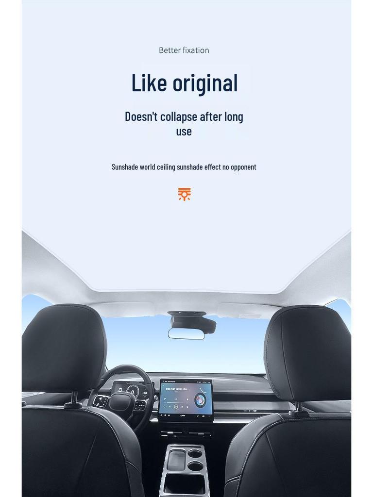 22 AION Y Sunroof Ice Crystal Sunshade: Heat Insulation, Sun Protection, Privacy, Light Blocking