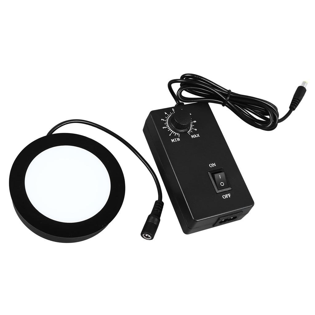 Mikroskop Unterlicht LED Einstellbare Beleuchtung Runde Lichtquelle für Labor
