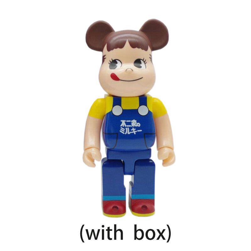 Trendy Bearbrick 400% Action Figure Peko Iron Man For Unique Collection Display