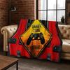 2026 Neue Gamer Zone Game Controller Flanell Decke, Warme und Gemütliche Weiche Überwurfdecke für Zuhause Schlafzimmer Bett Sofa Picknick Abdeckung Kind