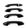 Glossy Black Door Handle Lid LHD Cover Trim For - Kia Forte K3 Sedan 4DR