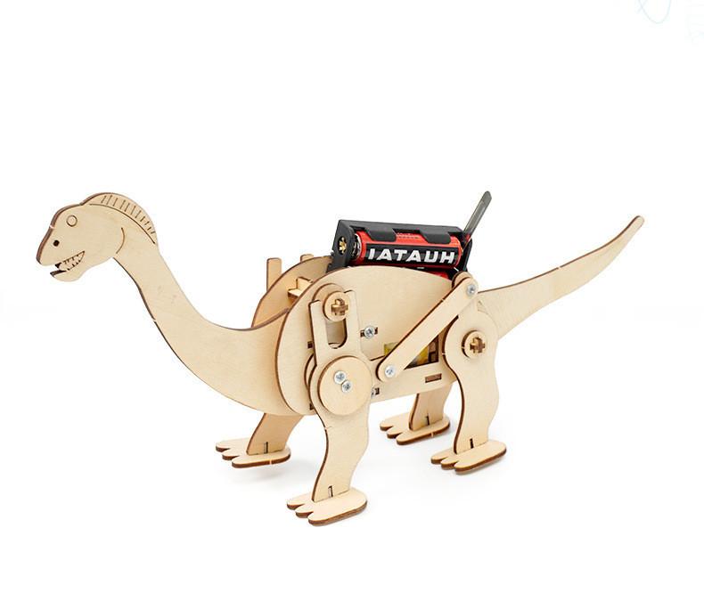 

Mechanical Round Top Dragon Educational Diy Wooden Kids Toy For Science Experiments J-38