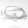 Kids Swim Goggles Big Glass Len for Child Boy Girl Big Goggle Berenang Budak Kanta Mata Besar Kanak Swim Glass