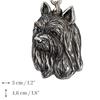 Silky Terrier - Necklace with dog, silver-plated pendant for dog fan, unique jewelry by Art-Dog brand