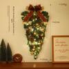 Christmas Decoration Wreath Pendant Photo Decoration Scene Arrangement Rattan Christmas Tree Pendant Peripheral Wall Hanging Door Hanging