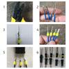 5 set 1/2/3/4/5/6 Pin Way AMP Tyco Super Sealed Automotive Wire Connector Electrical Plug Terminals for car waterproof connector