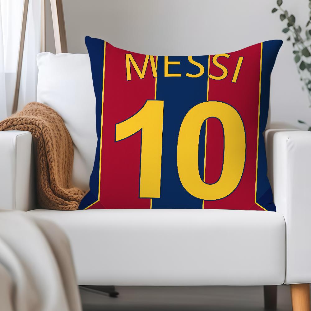 Fußballspieler L-lionel M-messi Kissenbezug Anwendbarer Bereich Für Gästezimmer Innenräume Autos Büro Hausdekoration