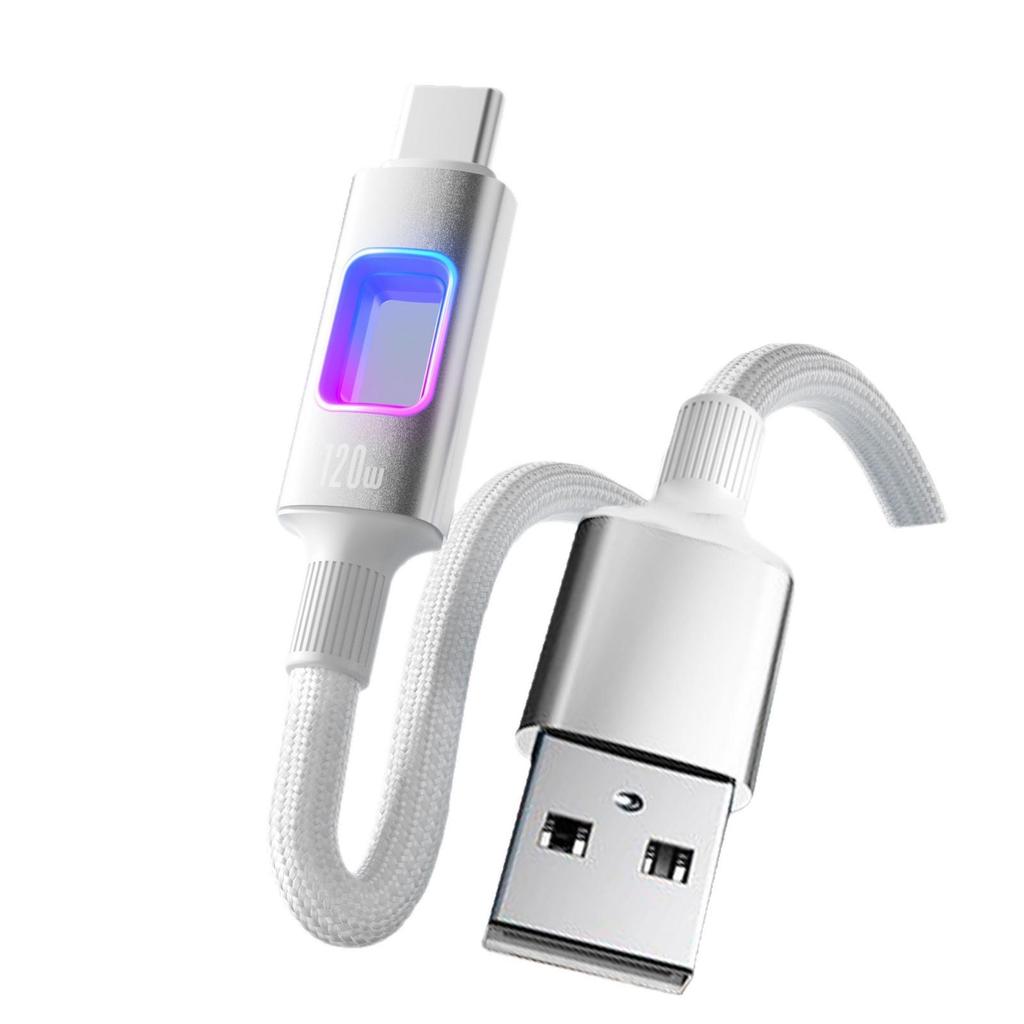 120W Super Fast Charging 6A Type-C Cable for Samsung, Apple, Huawei - Luminous Design