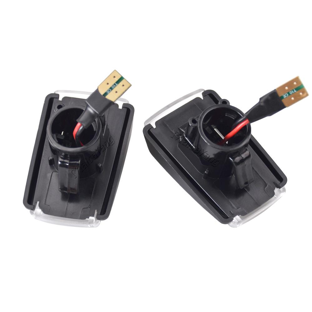 For Volvo 850 V40 V70 S40 240 740 C70 940 S70 S90 960 Flowing Water Repeater Indicator Dynamic LED Side Marker Turn Signal Light