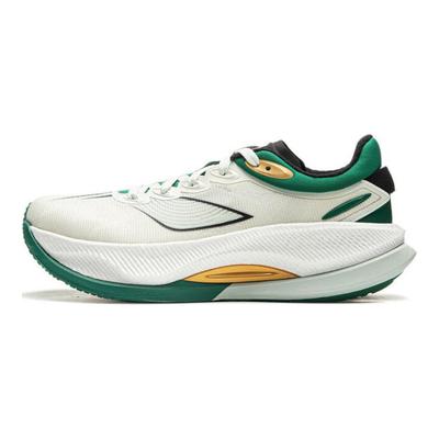 Li Ning Yue Ying 4 Pro Confortable Résistant à l'Usure Antidérapant Bas Chaussures d'Entraînement Course Homme sneaker Blanc Vert ARHU013-4