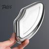 Multi Compartment Steaming Tray Stainless Steel Plate, Fan Shaped Divided Steam Rack, Food Grade Grid Heat Resistant Non Stick Culinary Tool