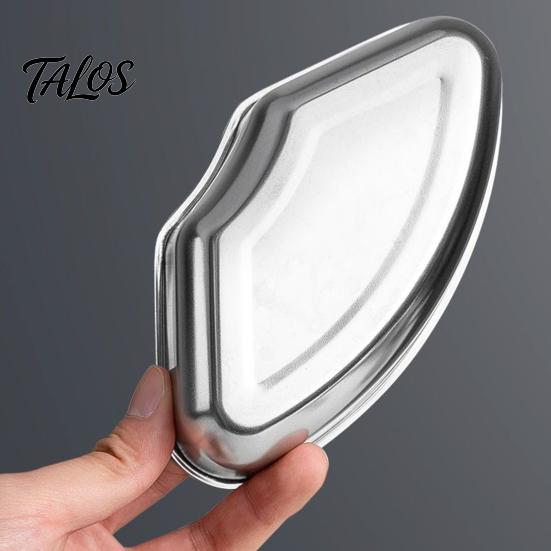 Multi Compartment Steaming Tray Stainless Steel Plate, Fan Shaped Divided Steam Rack, Food Grade Grid Heat Resistant Non Stick Culinary Tool