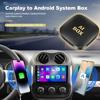 Smart Mini Ai Box 2+32GB Android 10 Unterstützt Netflix YouTube Drahtloses CarPly Geeignet für 99% der Autos mit kabelgebundenem Carplay