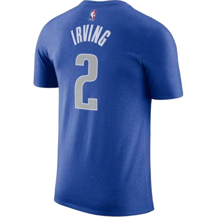 Nike T Shirts Men's Royal Blue Crew Neck Straight Fit DR6370-488